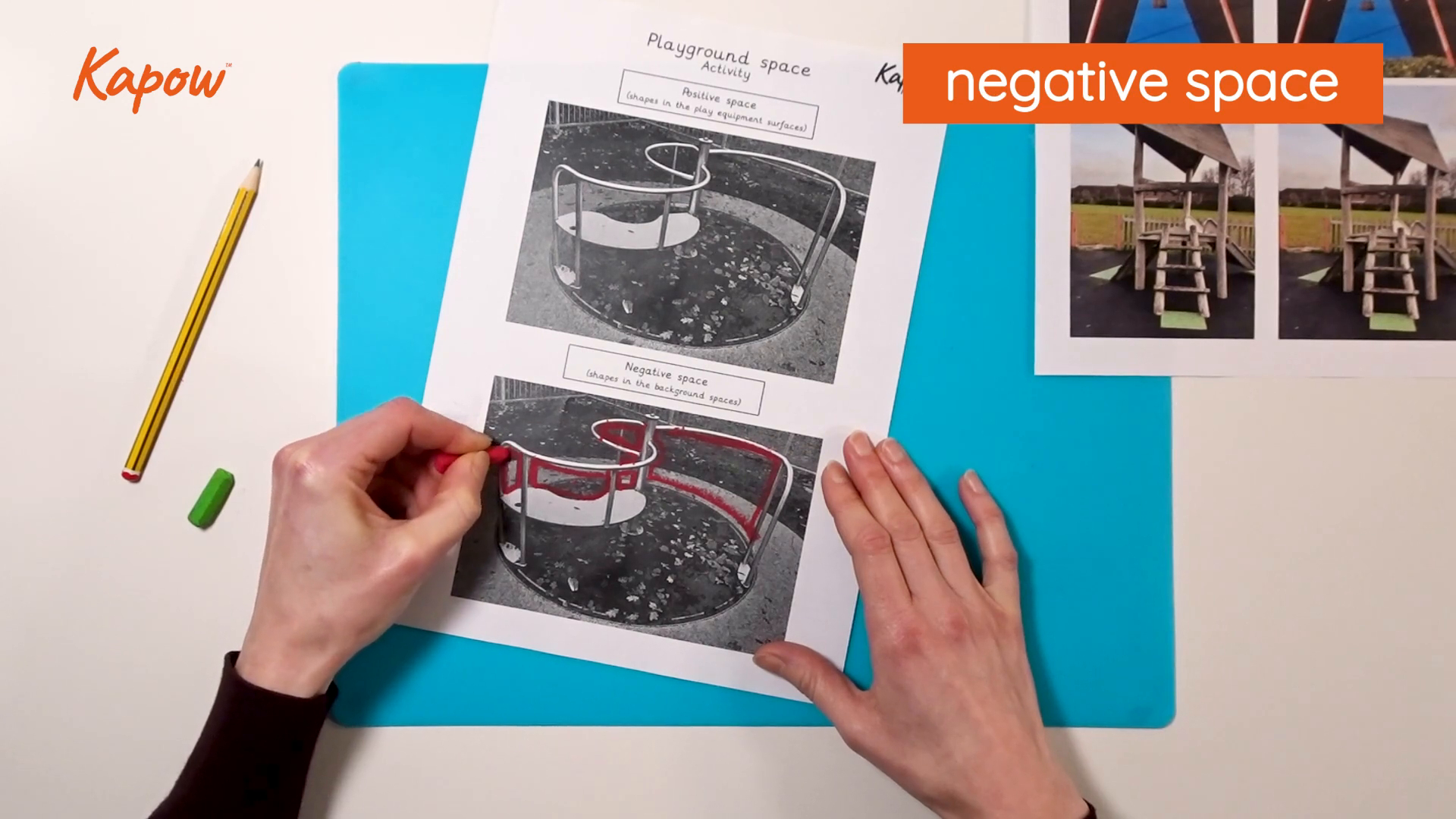 Pupil video: Seeing space
