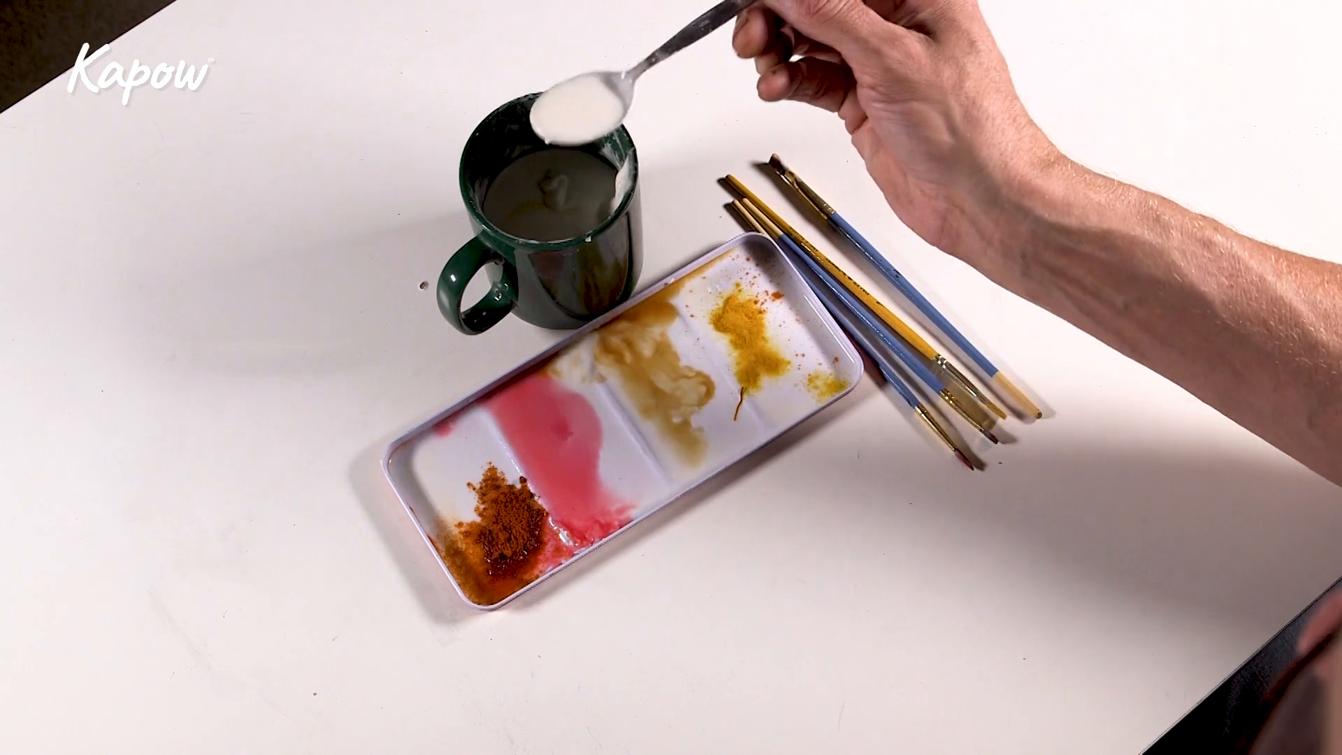 Pupil video: Prehistoric palette