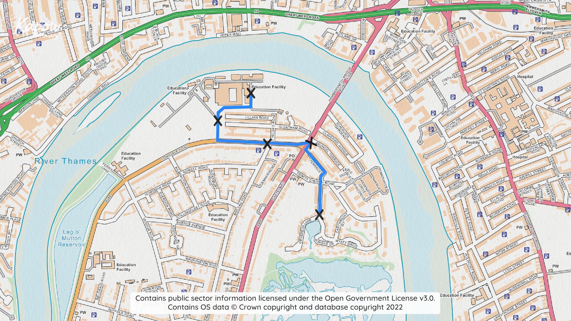Teacher video: Mapping a Route