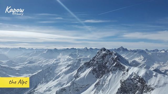 Teacher video: The Alps