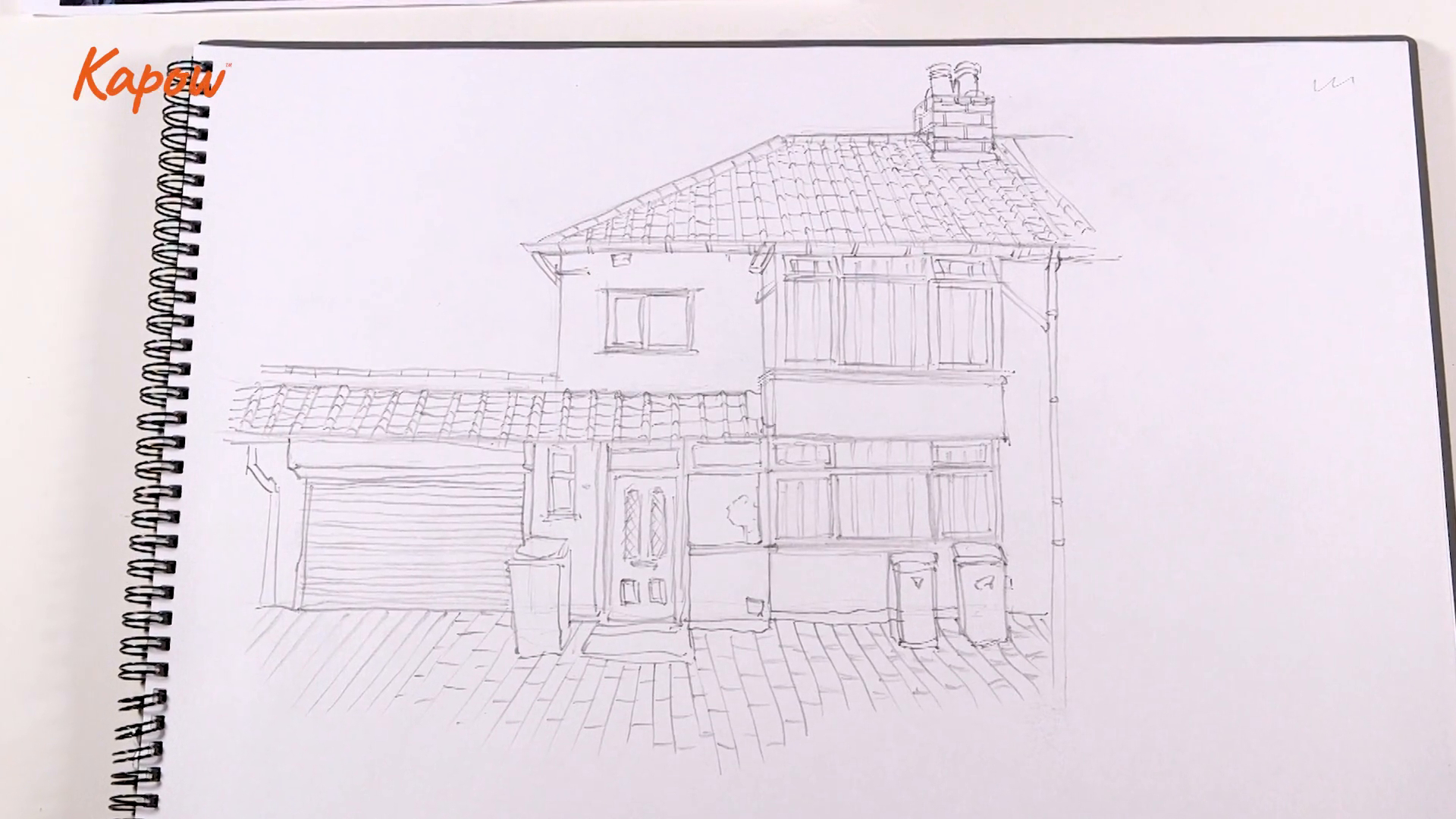 Pupil video: House drawing