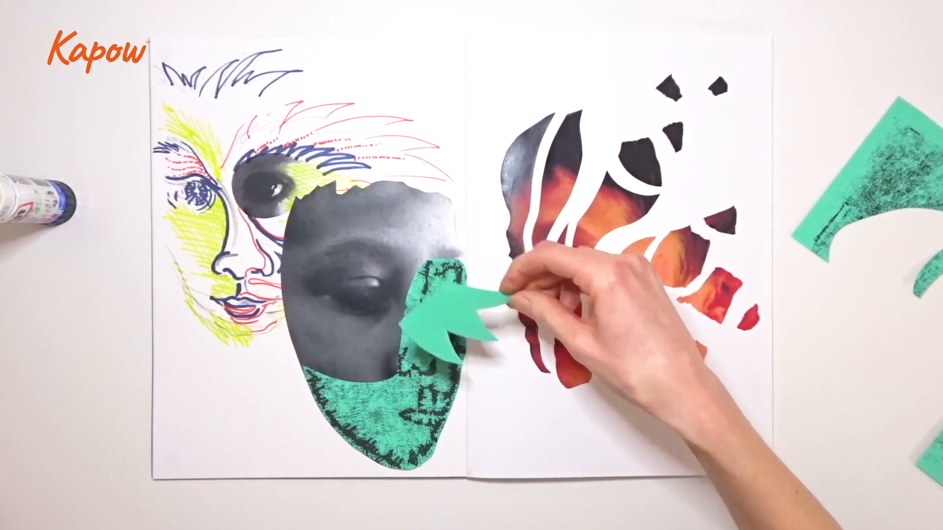 Pupil video: Changing faces