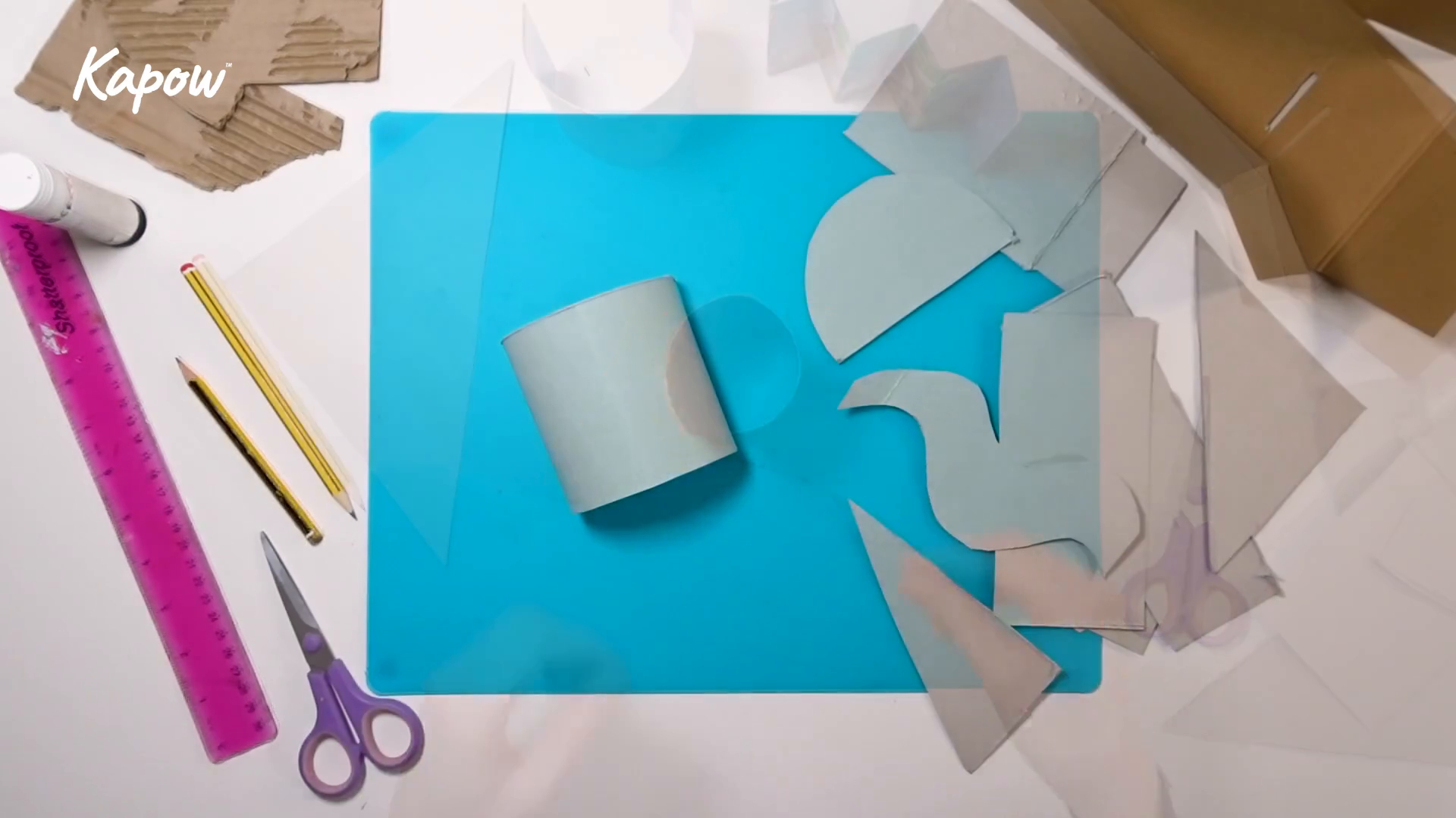 Pupil video: 3D structures