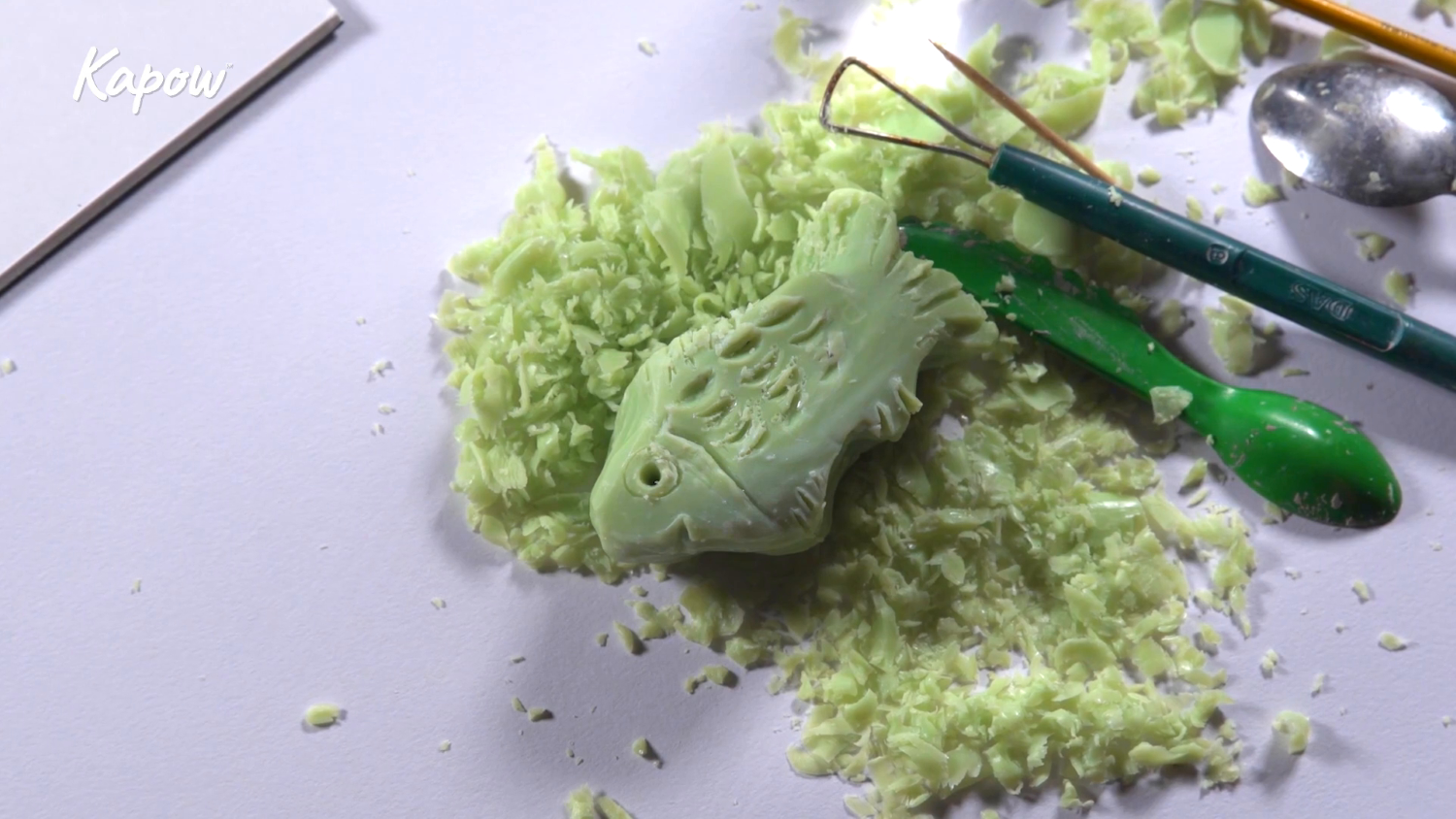 Pupil video: Soap sculptures