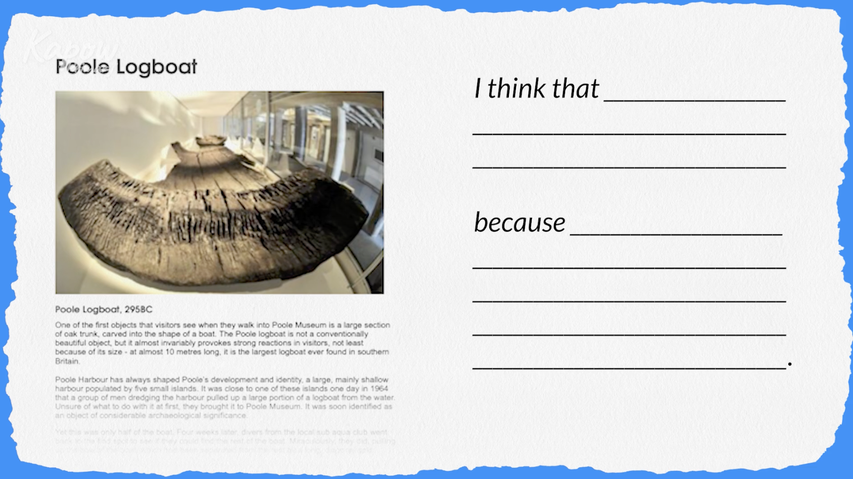 Teacher video: Historical interpretation