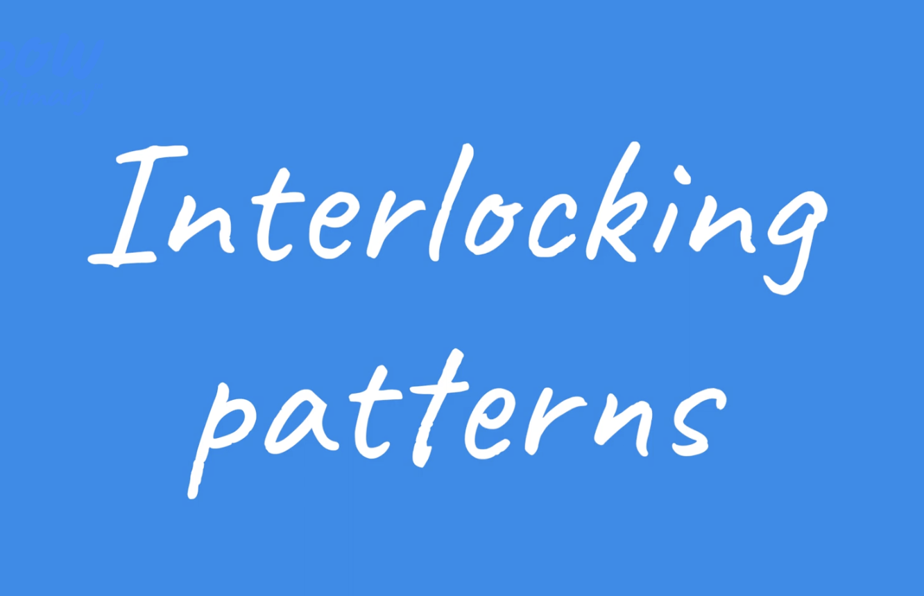 Teacher video: Interlocking patterns