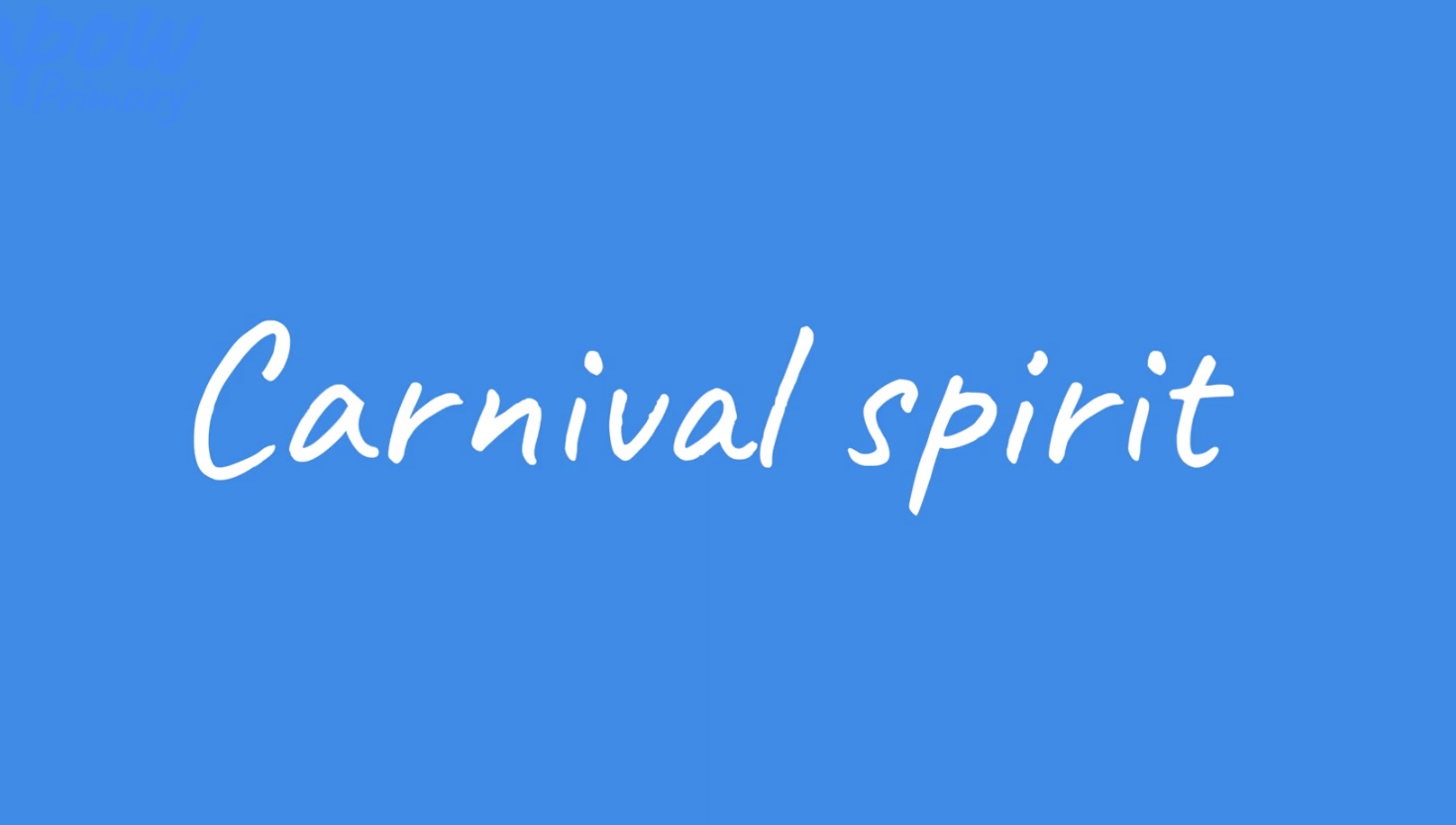 Teacher video: Carnival spirit