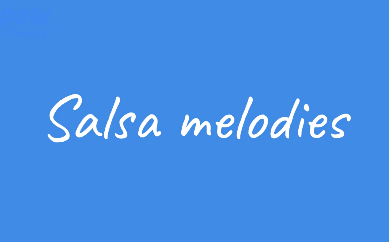 Teacher video: Salsa melody