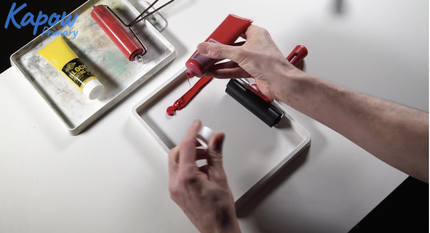 Teacher video: Stamp printing
