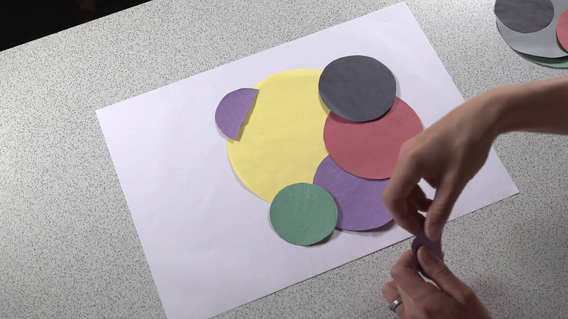 Teacher video: Abstract compositions