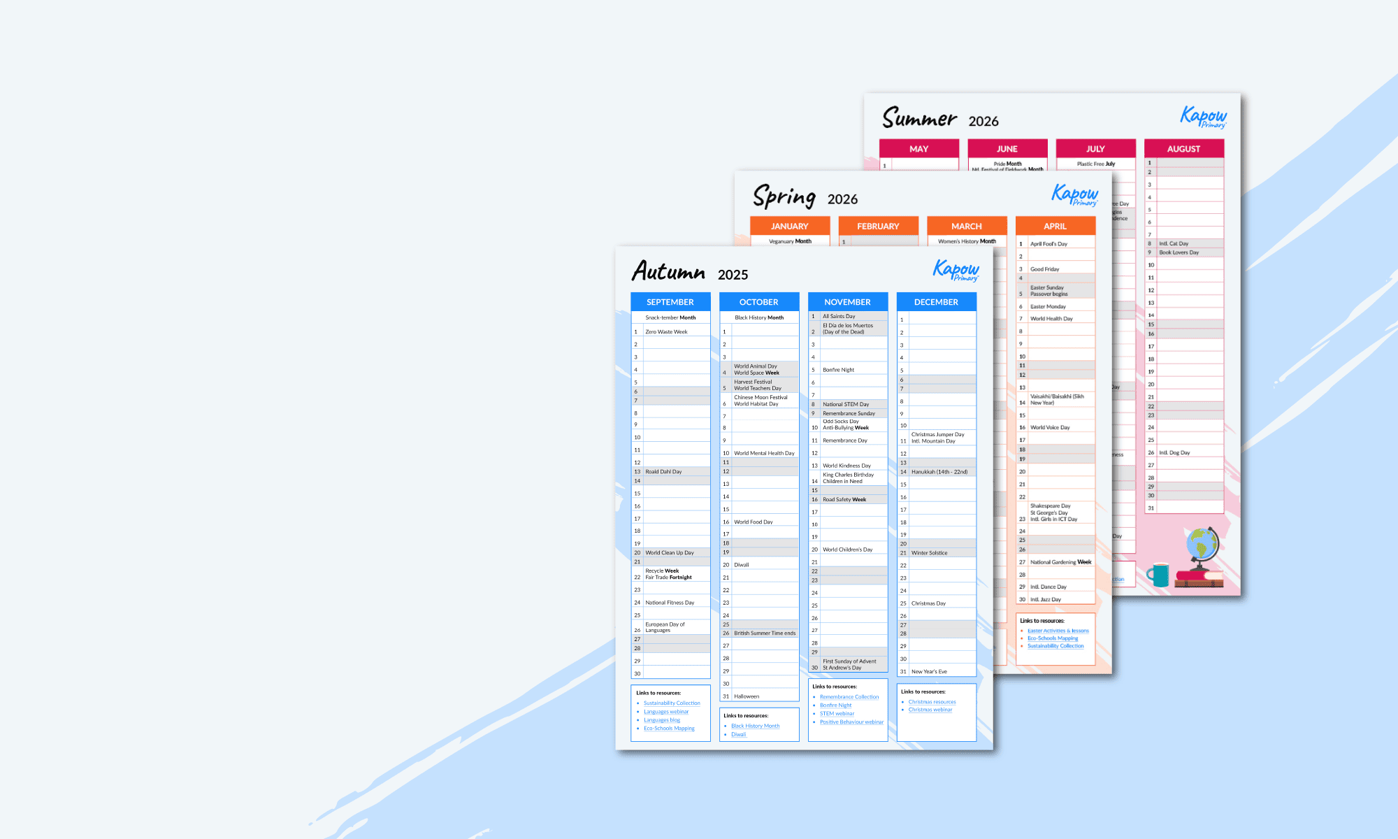 Annual Planner 2025 – 2026