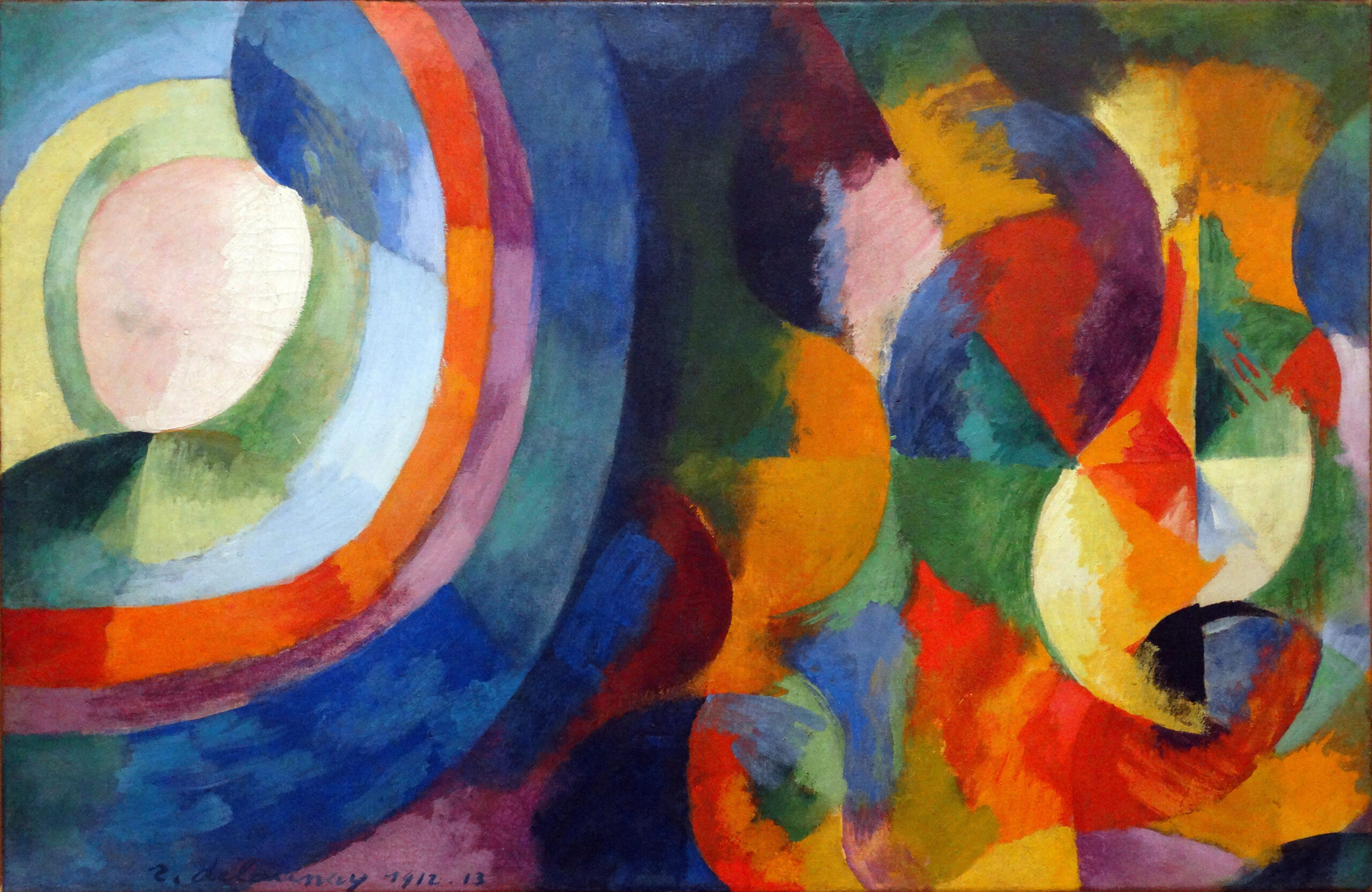 G2NHYD Circular forms, Sun, Moon by Robert Delaunay (1885-1941)