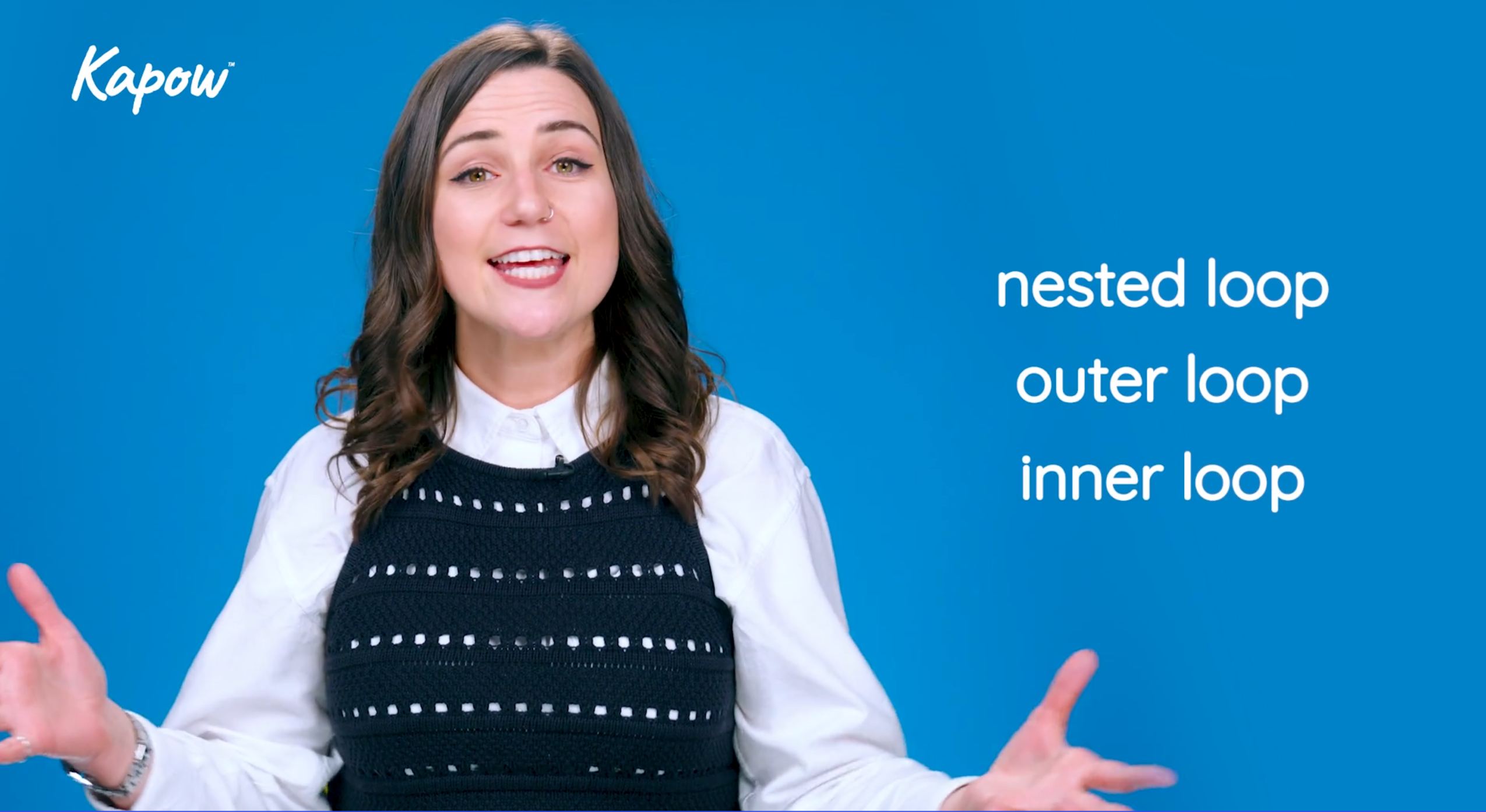 Teacher video: Nested loops in Python