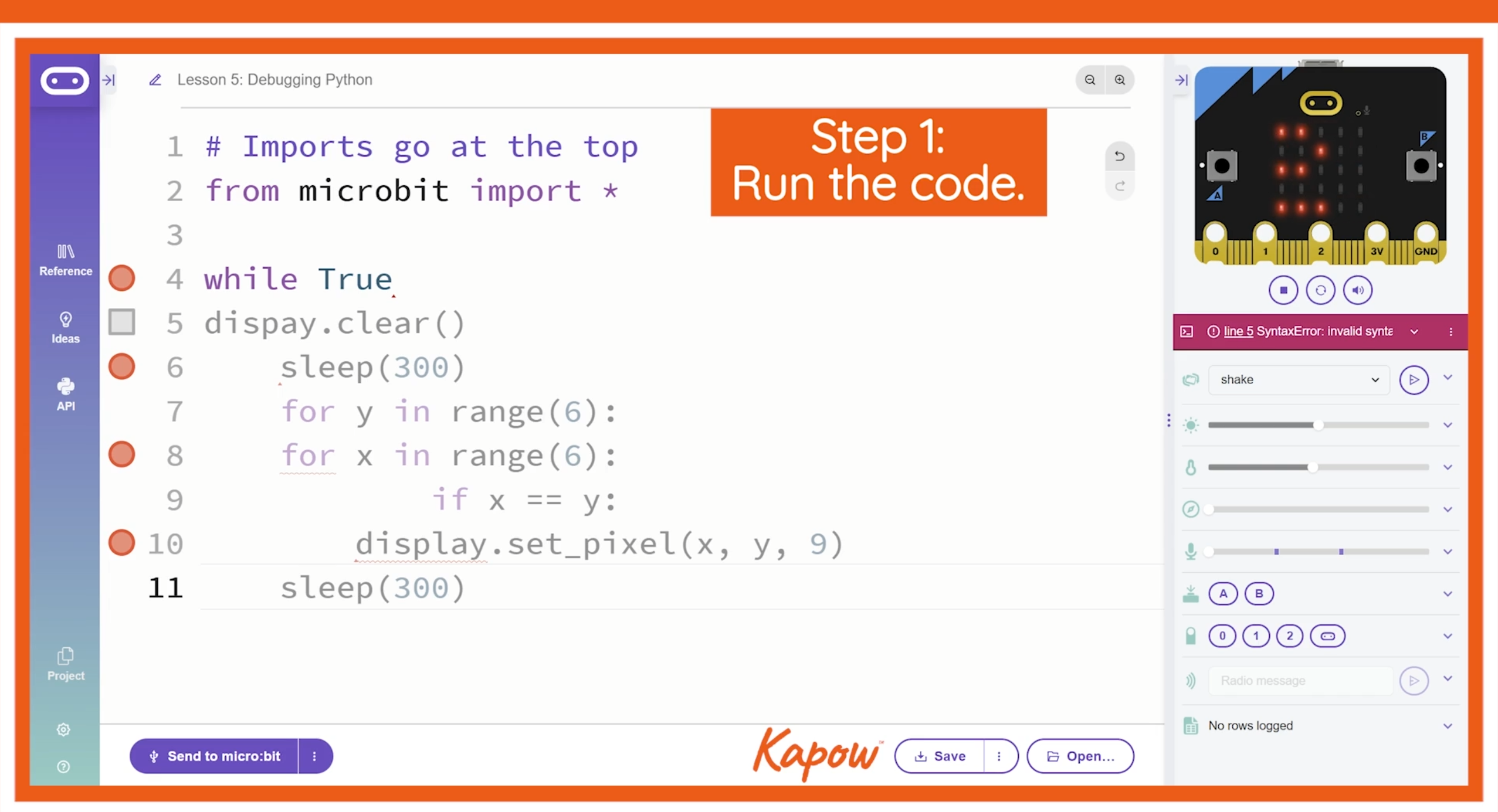 Pupil video: Debugging Python
