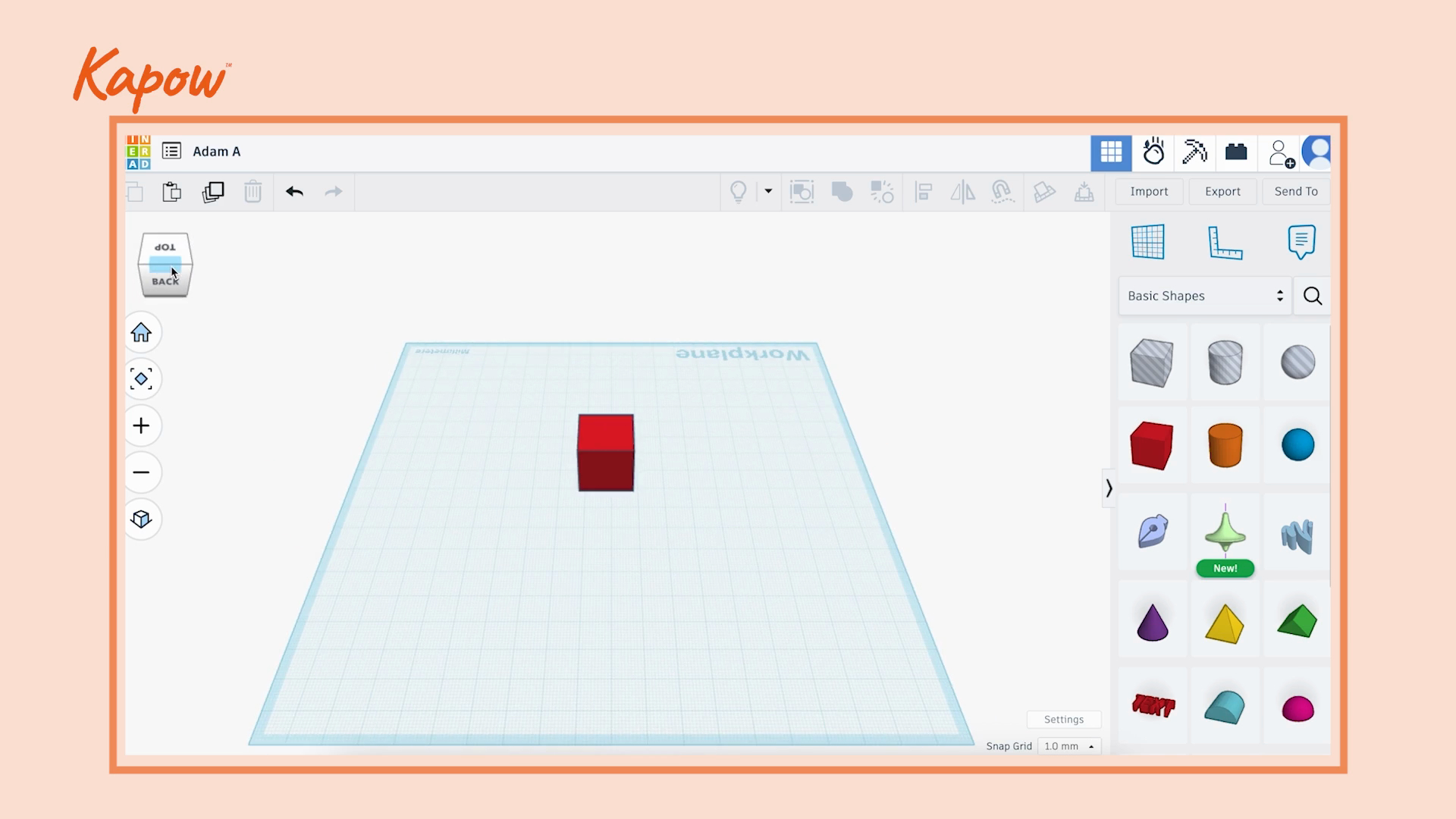 Pupil video: Designing with Tinkercad