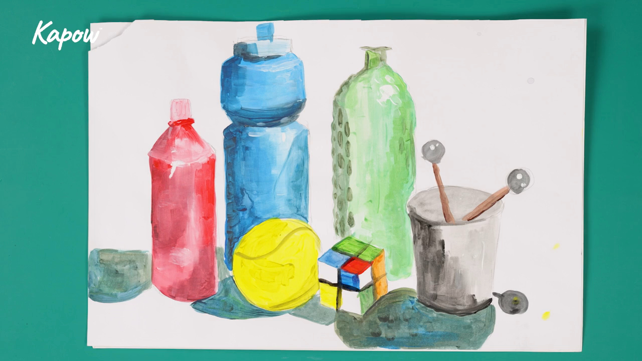 Teacher video: Painting light and dark unit overview