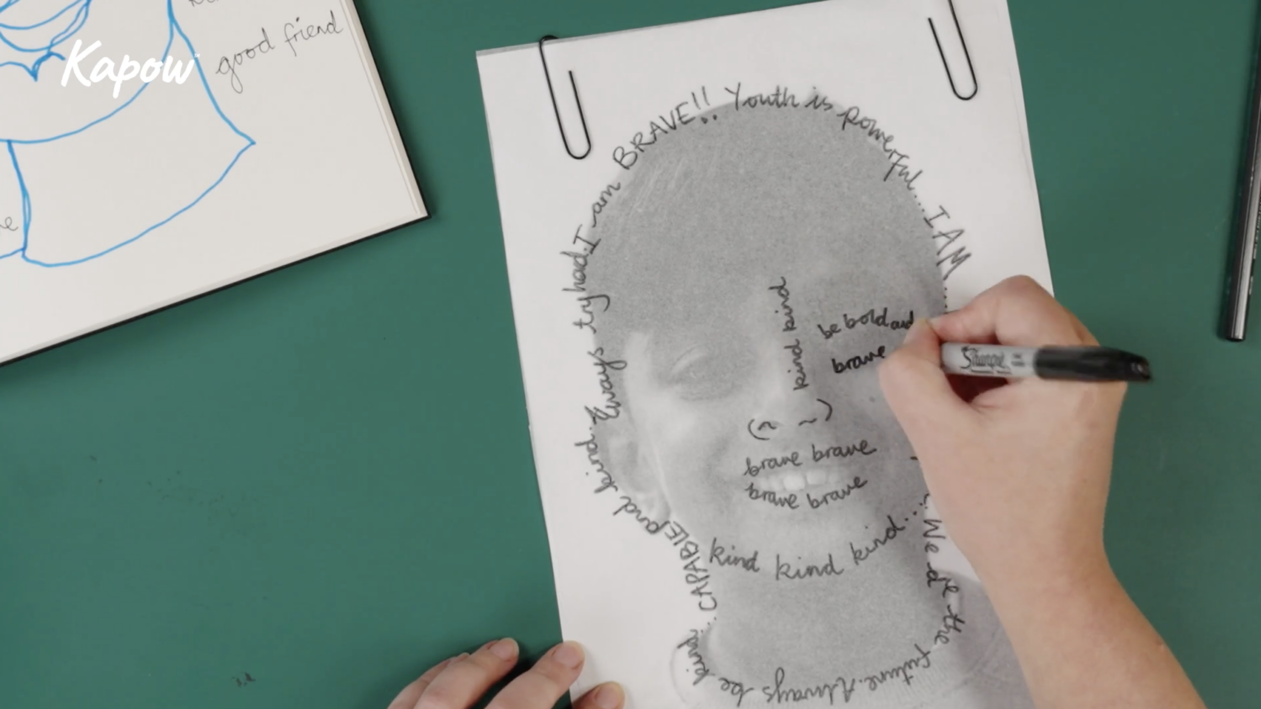 Pupil video: Personality portraits
